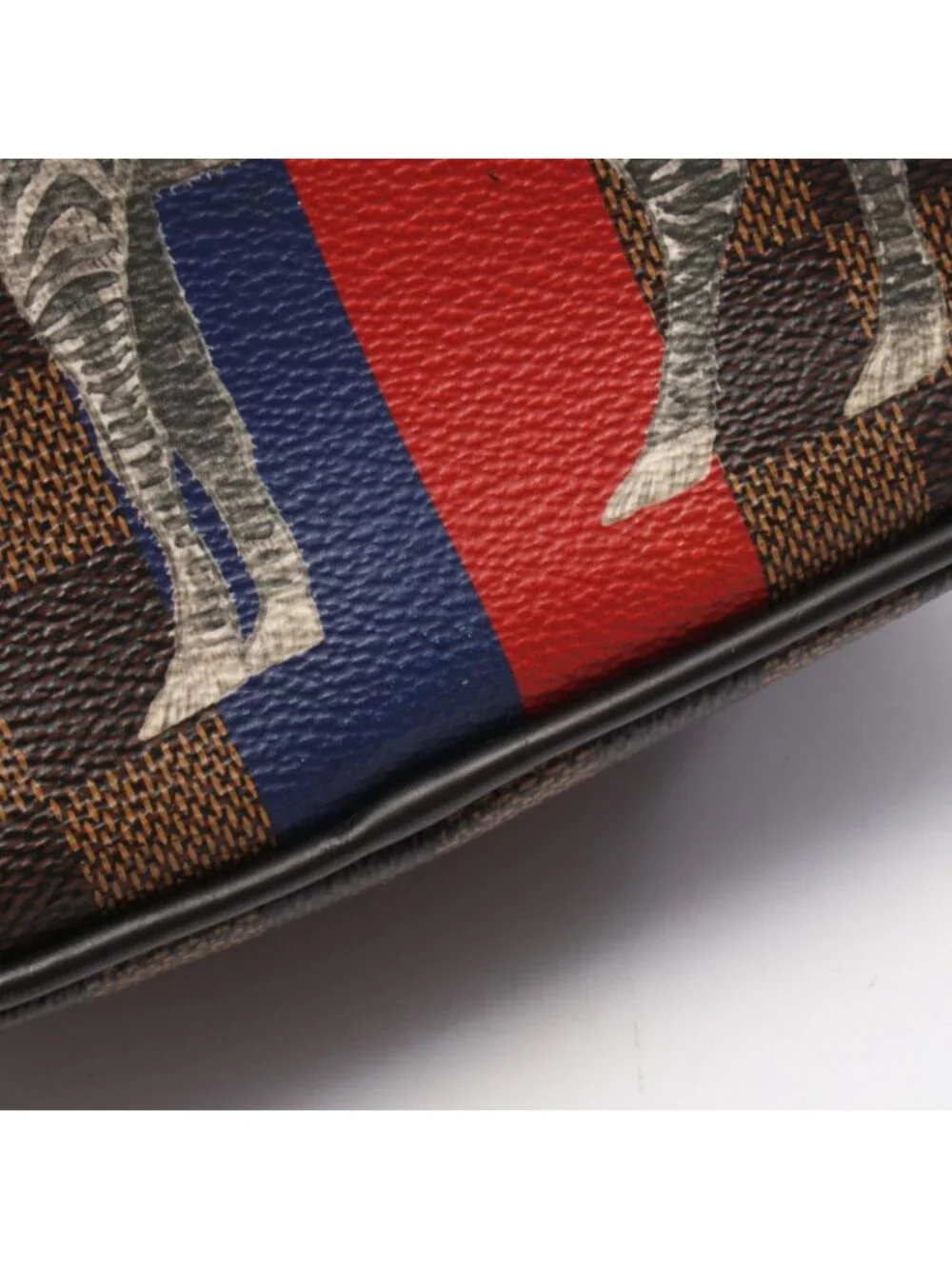 Louis Vuitton Shoulder Bag Amazon Damier Savanna Chapman Brazza Canvas Leather